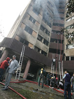 برگزاري تجمع صنفي براي پيگيري سانحه سقوط هواپيماي حامل خبرنگاران