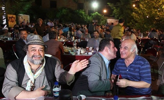 روبوسی جبرانی و گبرلو در حضور شریفی‌نیا