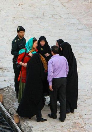 هنرپیشه دستگیر شده در برج میلاد
