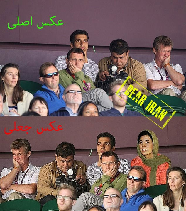 انتشار عکس جعلی لیلاحاتمی با عادل! 