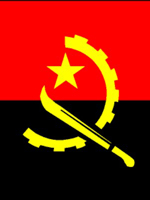 پرچم غرور آفرین آنگولا!