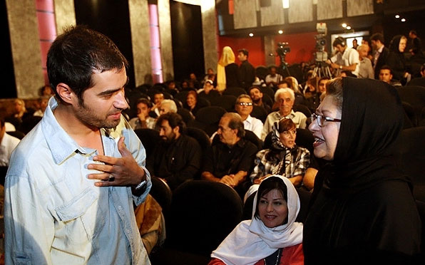 تصویری از همسر خسرو شکیبایی و شهاب حسینی