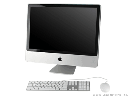 هموطن آنلاين - تصوير نمايي از مدل جديد رايانه  Apple iMac را نشان مي دهد که نمايشگر 24 اينچي دارد و قيمت آن 1800 دلار است.